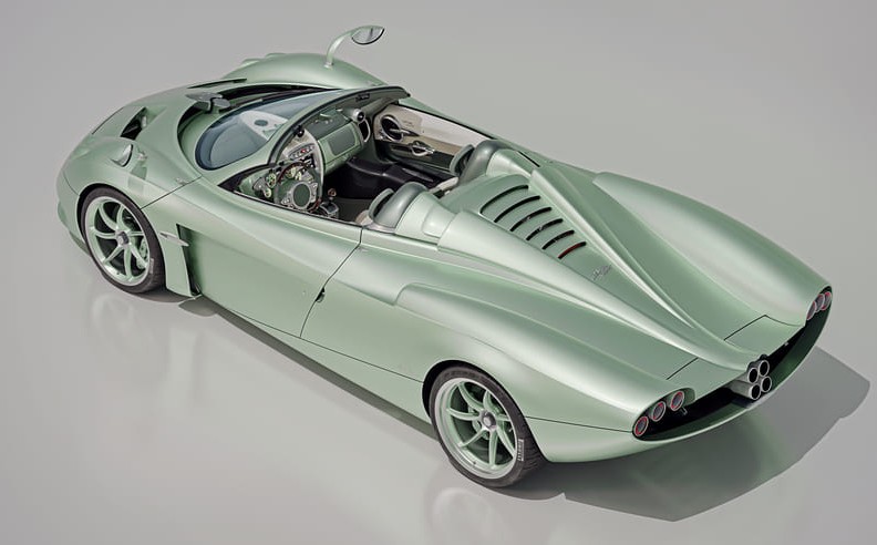 Sculpted Exterior and Aerodynamic Form