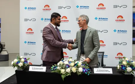 بي واي دي والفطيم للتنقل الكهربائي توقعان مذكرة تفاهم استراتيجية مع مجموعة سيف لاين