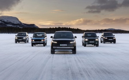 Range Rover Electric Excels on the Ice