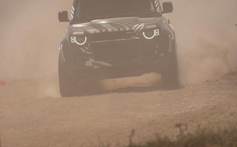 Second Defender Dakar Prototype Unveiled at Goodwood with Key Performance Upgrades