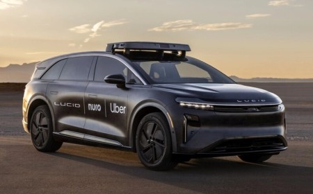 Lucid, Nuro, and Uber Partner on Next-Generation Autonomous Robotaxi Program