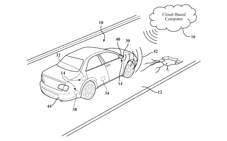 براءة اختراع جديدة لرصد الطرق التالفة