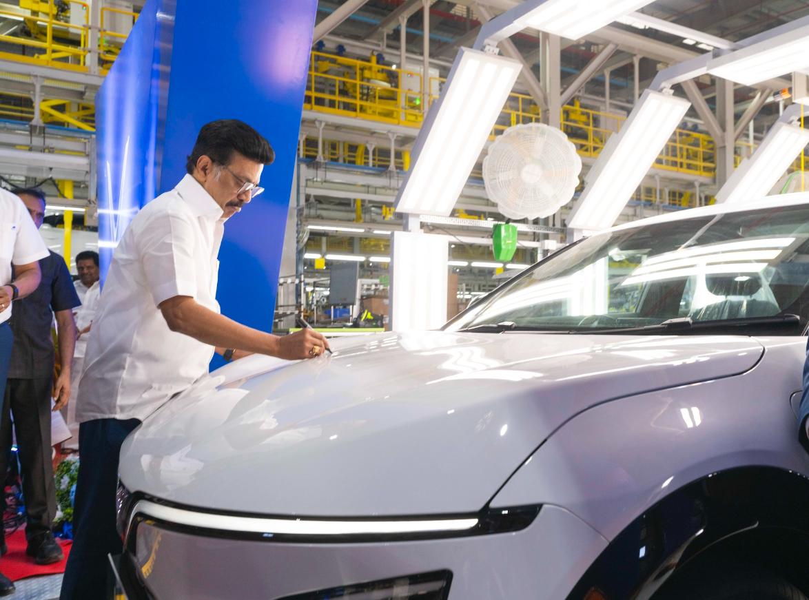 VinFast Opens EV Assembly Plant in India