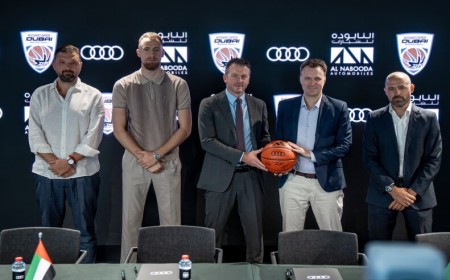 Audi النابودة للسيارات تتعاون مع نادي دبي لكرة السلة في شراكة استراتيجية لدعم الموسم الرياضي