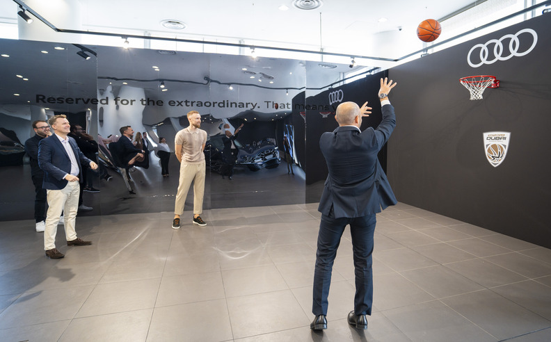 Audi and Dubai Basketball Launch Strategic Partnership