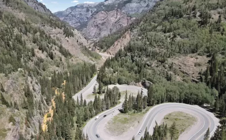 191 turns on the curvy roads