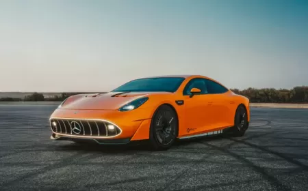 Mercedes AMG Concept GT XX Breaks Electric Endurance Records in Italy