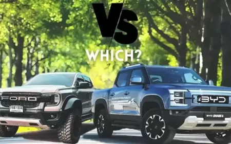 BYD Shark 6 vs Ford Ranger Raptor 2025 in UAE: Which Pickup Reigns Supreme?