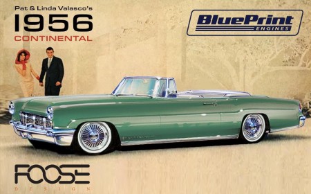 Blueprint Engines & Chip Foose to Debut Custom 1956 Lincoln Continental MkII at 2025 SEMA Show