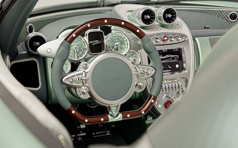 World Premiere of the Huayra Codalunga Speedster and Parade on the Strip