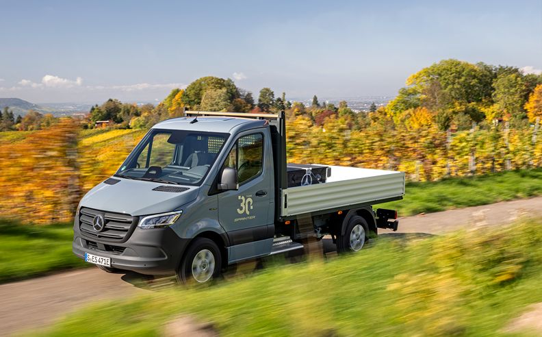 Sprinter المستقبلية وهندسة VAN الجديدة