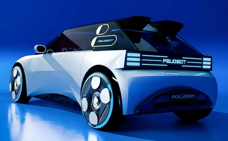 تصميم بوليجون: مستقبل بيجو مع لمسات من الماضي