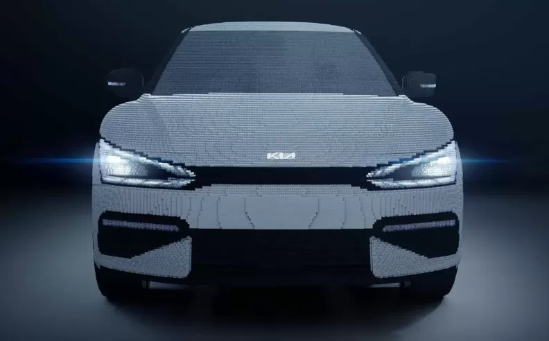 Kia EV6 Lego model