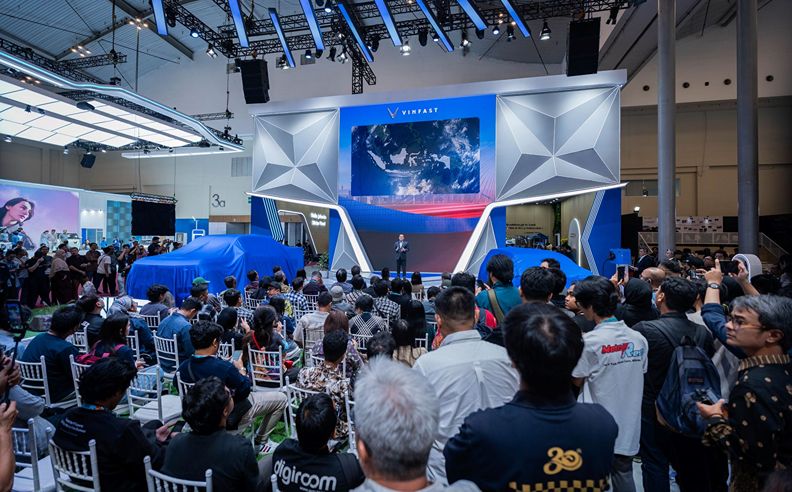 VinFast Showcases Full Lineup at GAIKINDO Jakarta AutoShow 2025