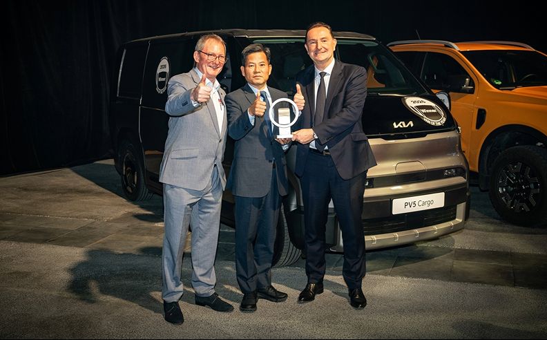 Kia PV5 Wins 34th International Van of the Year Award