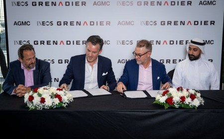 المركز الميكانيكي للخليج العربي يستحضر سيّارة إنيوس جرينادير رباعية الدفع إلى دولة الإمارات