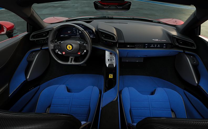 إطلاق فيراري 849 تيستاروسا في أبوظبي