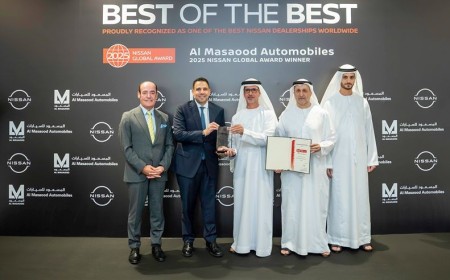 Al Masaood Automobiles Wins Nissan Global Award 2025