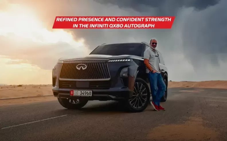 Refined Presence and Confident Strength in the Infiniti QX80 Autograph