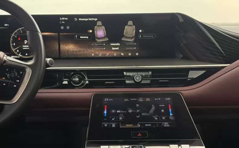 Second Row Luxury Control