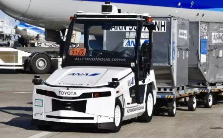 Toyota Driverless Tugs Go Live At Haneda Airport And The Tarmac Just Got Smarter