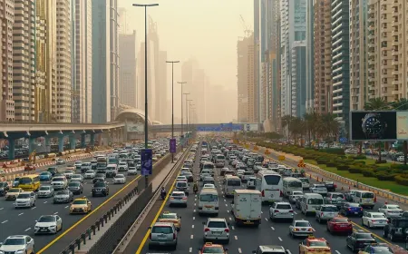 دليل ليلة رأس السنة 2026 في دبي: الطرق المغلقة، أوقات الإغلاق، وأفضل بدائل التنقل