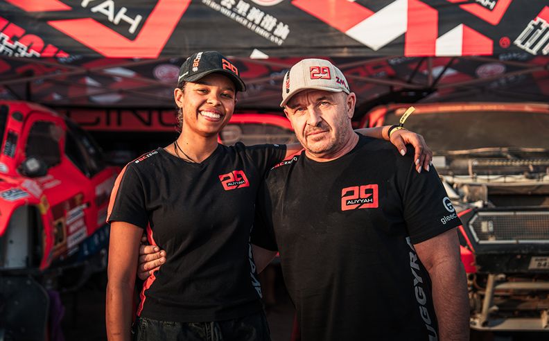 Multi-Generational Teams in Dakar Rally