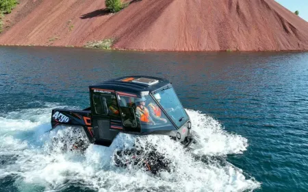 ساسكواتش XTX: الشاحنة الكندية البرمائية التي لا تعرف المستحيل