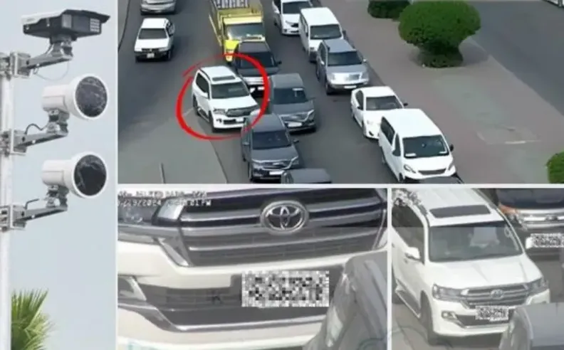 كاميرات رصد المسار والالتزام المروري