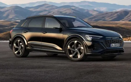 تعرف على اودي كيو 8 إي تيرون الجديدة 2024.. وأبرز ما يميز السيارة الكهربائية بالكامل