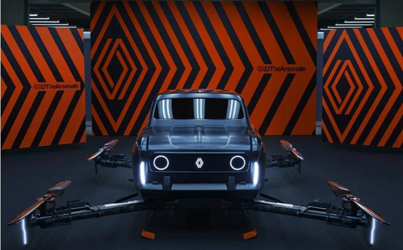 AIR4: A Rare Fusion of Engineering Art and Automotive Imagination