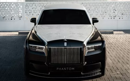 Rolls Royce Phantom Arabesque Unveiled with World First Laser Engraved Bonnet