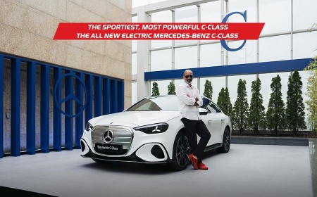 The sportiest, most powerful C-class, discover the all new electric Mercedes-Benz C-Class