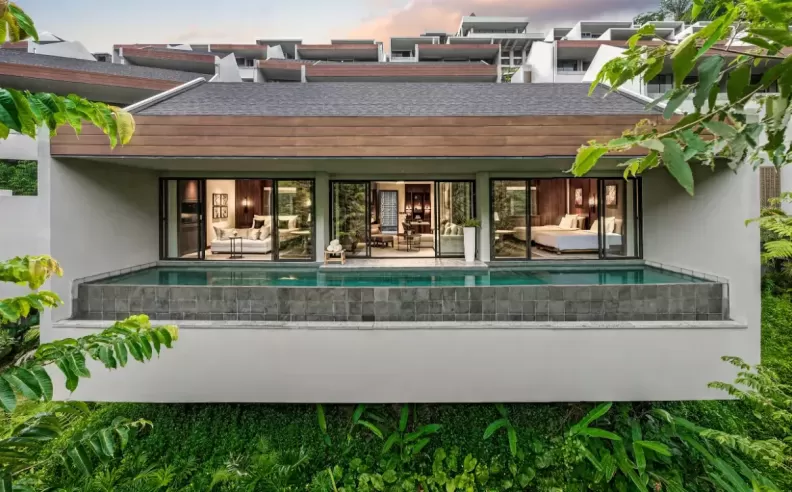 Sundari Boutique Resort &amp; Spa Ubud Bali tranquil setting