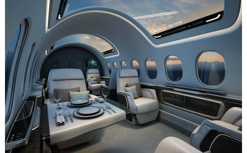 Inside 3 of the World's Most Luxurious Private Jets