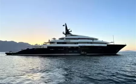 Spielberg Iconic Yacht Seven Seas Transformed into Man of Steel with New Legacy