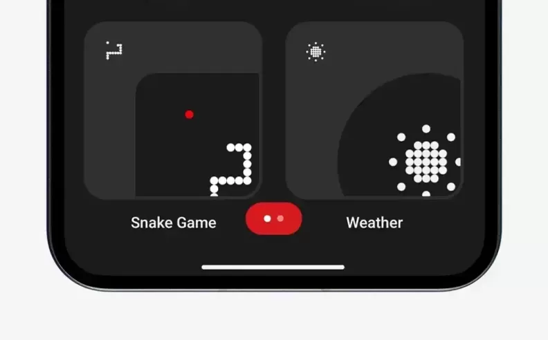 Snake Game Widget: A Nostalgic Collaboration by Nothing