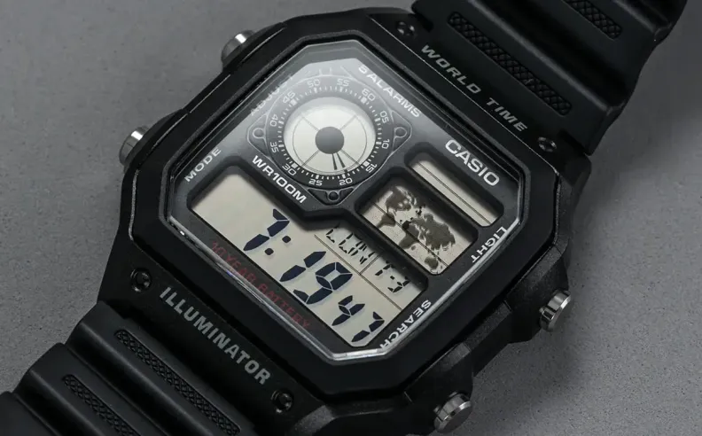 ساعة Casio World Time