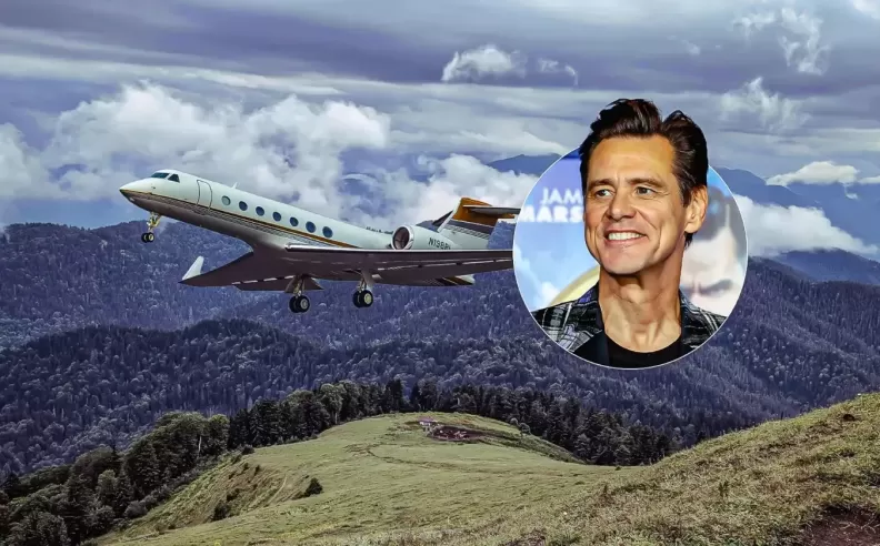 رفاهية بلا حدود داخل طائرة جيم كاري الخاصة Gulfstream V