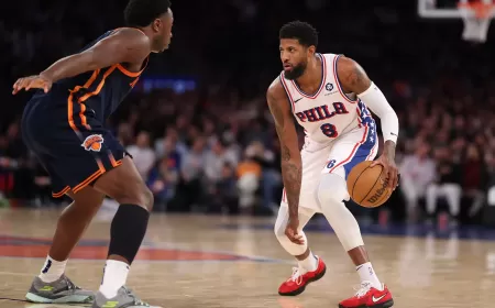 مواجهتان بين نيكس وسيكسرز في مباريات NBA ابوظبي 2025 برعاية القابضة (ADQ)