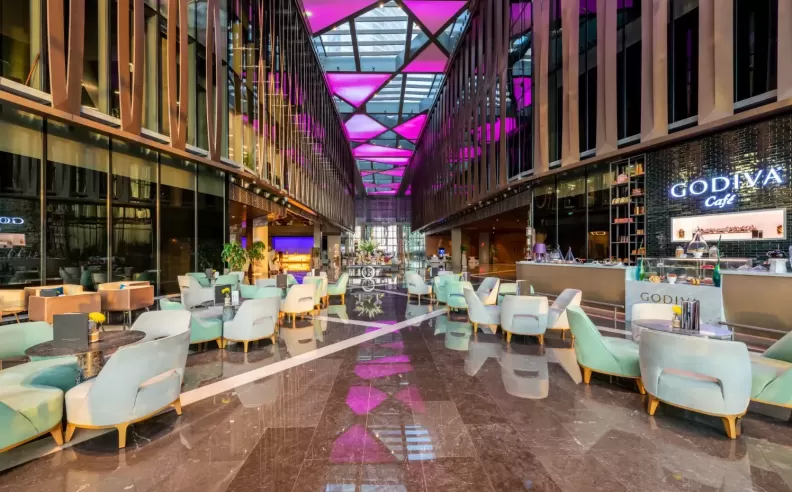 Chic Afternoon Tea at Godiva Café