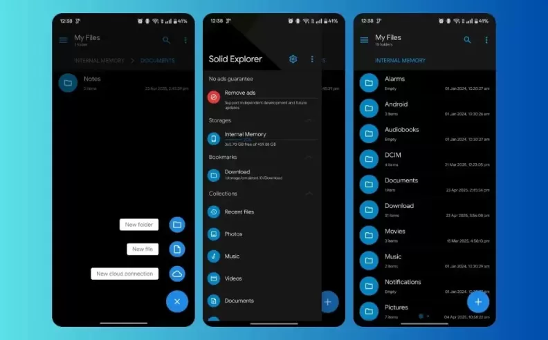 إدارة ملفات احترافية مع Solid Explorer