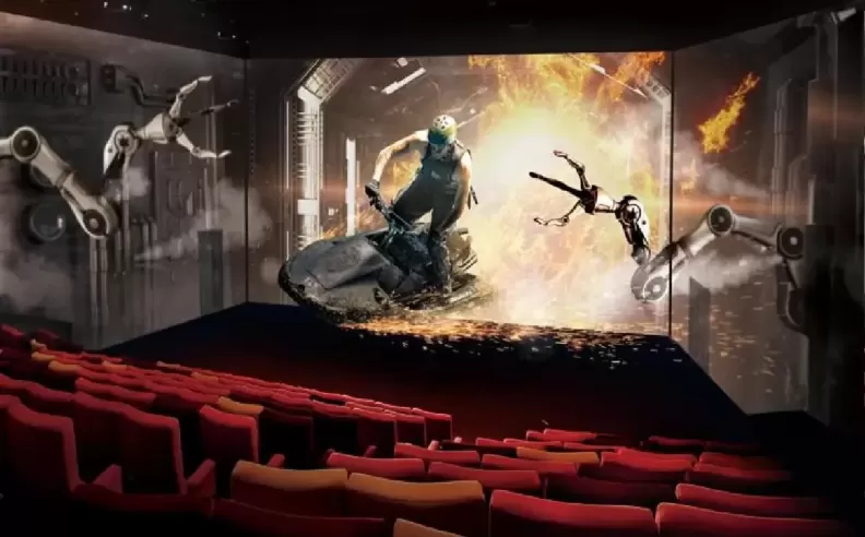 ScreenX at Reel Cinemas, Dubai Mall