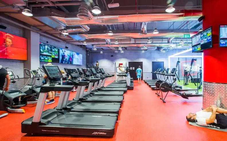 تكنولوجيا التدريب في Fitness First