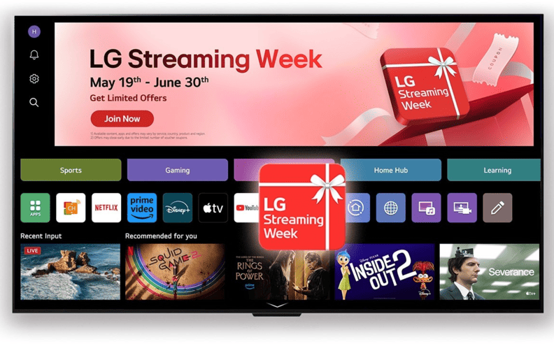 webOS وStanbyME ضمن الأجهزة المدعومة