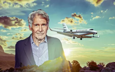 Harrison Ford and the Skybound Life of Luxury and Passion