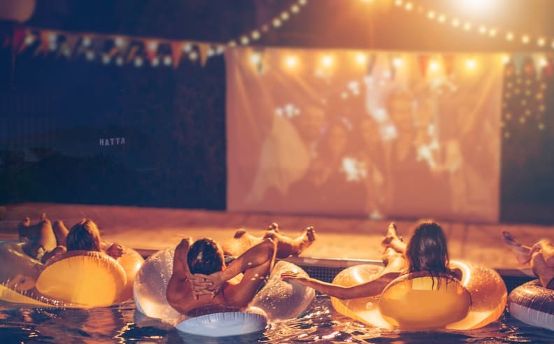 Dive into the Night Pool Experience