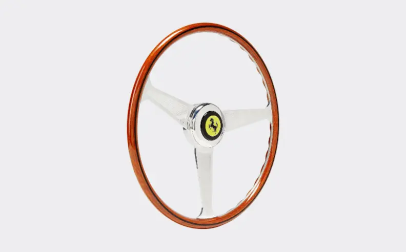 Vintage Steering Wheel in Full Scale