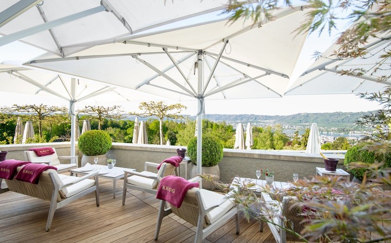 Exclusive Views at the Krug Lounge