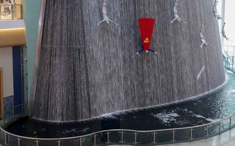 Superman Arrives at the World's Most Visited Destination